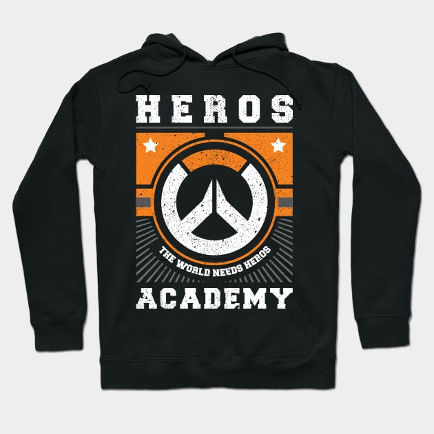 overwatch heros academy Hoodie by digitalage